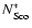 $N^*_{\rm Sco}$