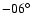 $-06^{\circ}$