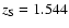 $z_{\rm S} = 1.544$