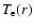 $T_{\rm e}(r)$