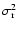 $\sigma_{\rm r}^2$