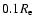 $0.1 R_{\rm e}$