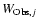 $W_{{\rm Obs}, j}$