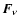 ${\vec F_\nu}$