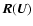 ${\vec R}({\vec U})$