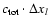 $c_{\rm tot} \cdot \Delta x_l$