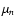 $\mu_{n}$