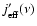 $j'_{{\rm eff}}(\nu)$