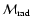 ${\cal M}_{{\rm rad}}$