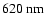 $620~\rm nm$