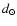 $d_{\odot}$