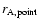 $r_{\rm A,point}$