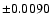 $\pm0.0090$