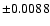 $\pm0.0088$