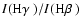$I(\mbox{H$\gamma$ })/I(\mbox{H$\beta$ })$
