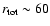 $r_{\rm tot}
\sim 60$