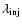 $\lambda_{\rm inj}$