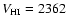 $V_{\rm HI}=2362$