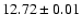 $12.72 \pm 0.01$