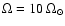 $\Omega=10~\Omega_\odot$