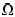 $\displaystyle \bar \Omega$