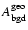 $A_{\rm bgd}^{\rm geo}$