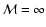 $\cal M=1$