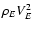 $\rho _E V^2_E$