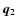 $\vec{q}_2$