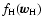$f_{\rm H}(\vec{w}_{\rm H})$
