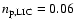 $n_{\rm p,LIC} = 0.06$