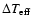 $\Delta
T_{\rm eff}$