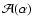 ${\cal A}(\alpha)$