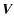 $\displaystyle {\vec V}$