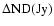 $\rm\Delta ND(Jy)$