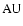 ${\rm AU}$