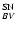 $^{\rm
SN}_{BV}$