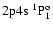 $\rm 2p4s~ ^1P_1^o$