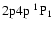 $\rm 2p4p~ ^1P_1$