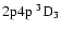 $\rm 2p4p~ ^3D_3$