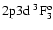 $\rm 2p3d~ ^3F_3^o$