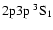 $\rm 2p3p~ ^3S_1 $
