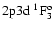 $\rm 2p3d~ ^1F_3^o$
