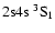 $\rm 2s4s~ ^3S_1$