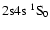 $\rm 2s4s~ ^1S_0$