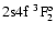 $\rm 2s4f~ ^3F_2^o$