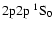$\rm 2p2p~ ^1S_0$