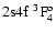 $\rm 2s4f~ ^3F_4^o$