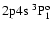 $\rm 2p4s~ ^3P_1^o$