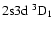 $\rm 2s3d~ ^3D_1$